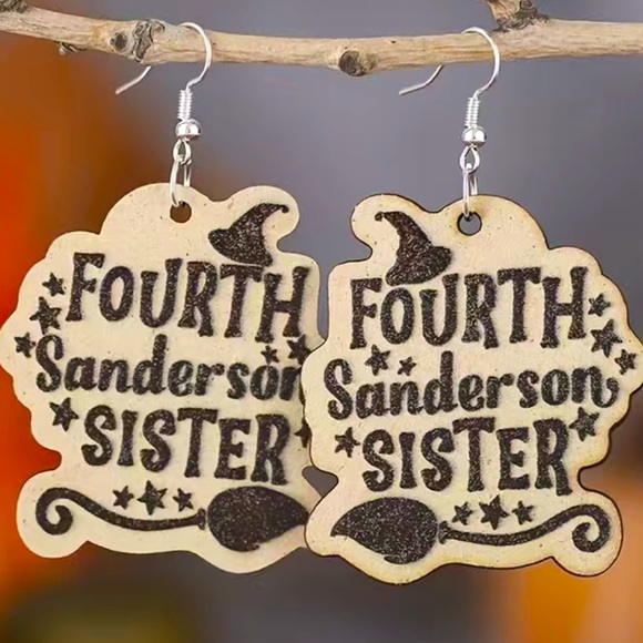 Hocus Pocus Sanderson Sister Earrings - Picture 1 of 7